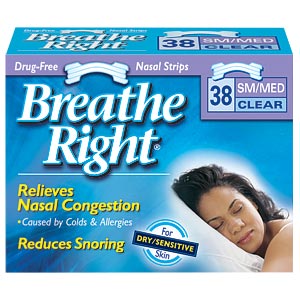 Free Samples of Breathe Right Extra Clear