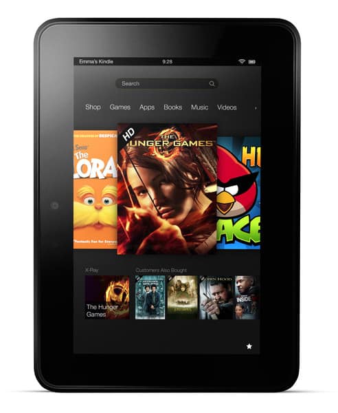 Kindle Fire HD - 7, Front