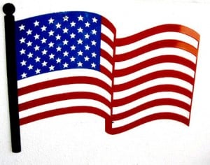 FREE American Flag Stickers