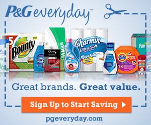 Coupons and Sample Offers from P&G Everyday