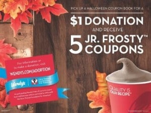 Coupons for 5 Free Frosties at Wendys