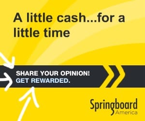 Earn Survey Dollars with Springboard America