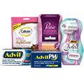 Free Samples of Advil, Advil PM, Poise and Other Goodies