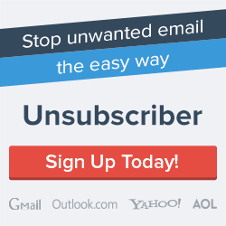 Try the Free Email Unsubscriber for Gmail Yahoo or AOL