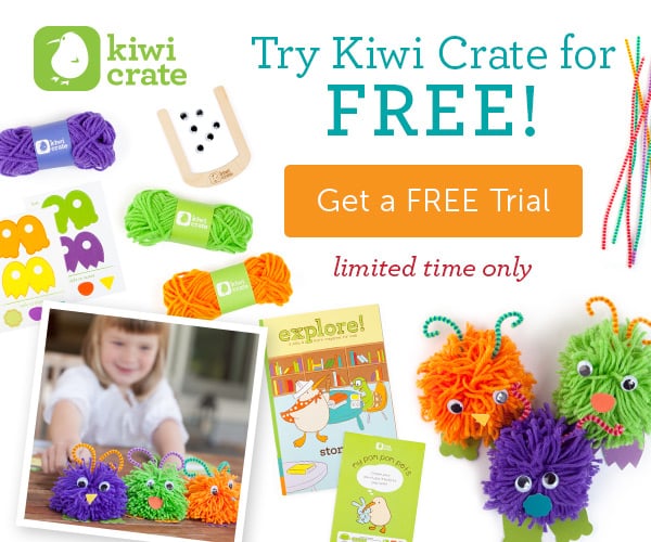 Free Trial of Pom Pom Pets From Kiwi Crate