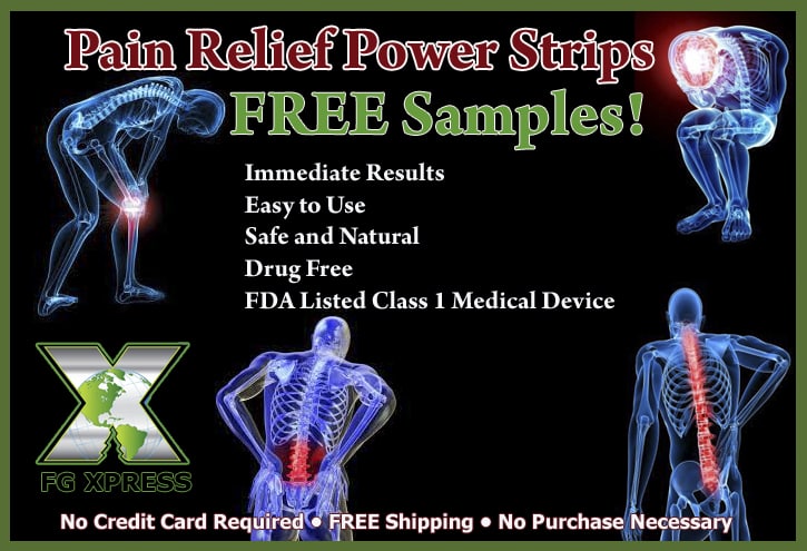 FG Xpress Pain Relief Strips