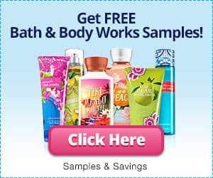 FREE Bath And Body Works Samples